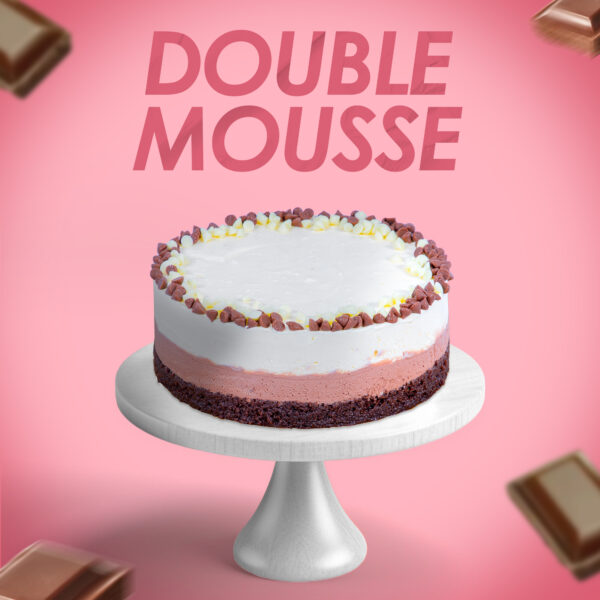 Double Choc Mousse Cake