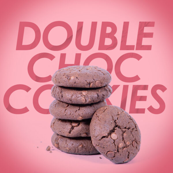 Double-Choc Cookies