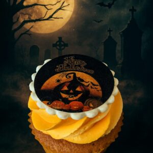 Halloween Tag Cupcake