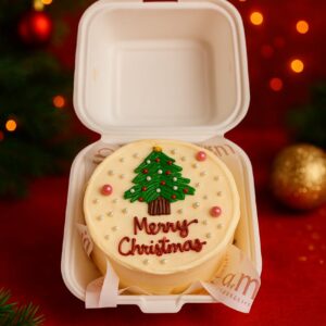 X'mas - Bento Cake (White)