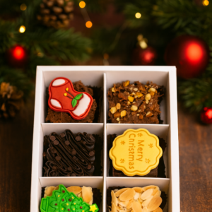 X'mas Brownies - Pack of 6