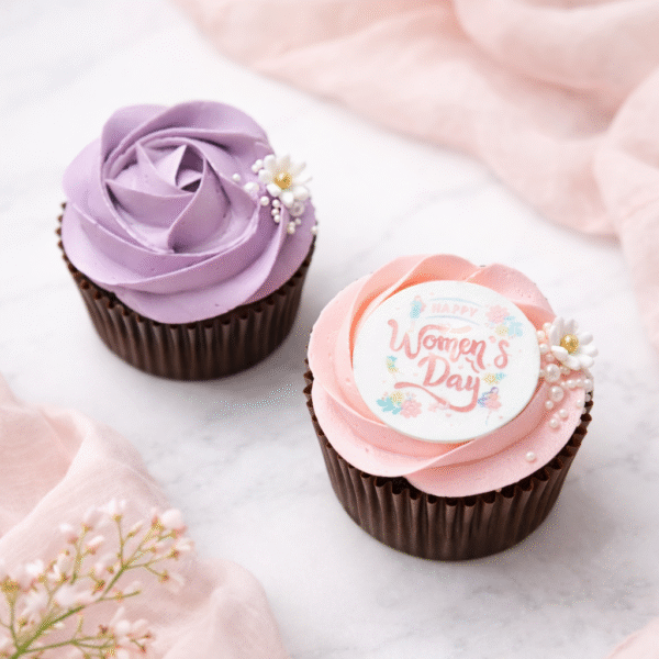 Women's Day Cupcakes - 2 Pack