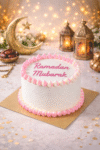 Ramadan Mubarak - Ribbon Cake