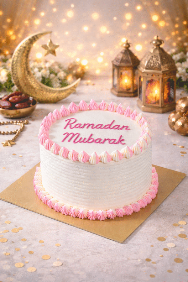 Ramadan Mubarak - Ribbon Cake