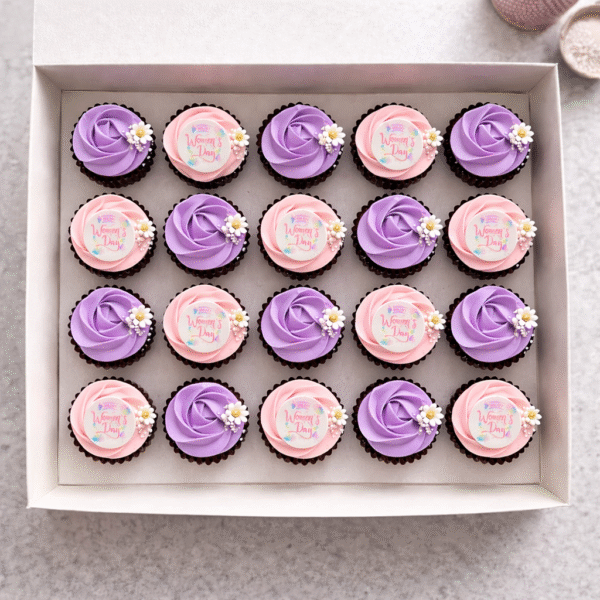 Women's Day Mini Cupcakes
