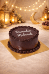 Ramadan Mubarak - Chocolate Cake