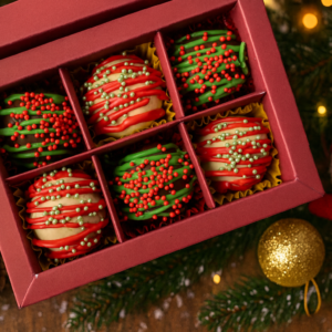 X'mas Cake Truffles (6pc) (Gift Pack)
