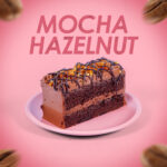 Mocha Hazelnut Cake Slice