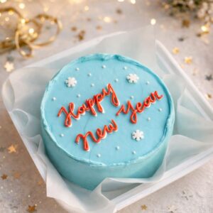 Bento Cake (With Happy New Year Wording)
