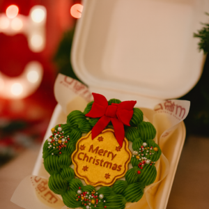 X'mas - Bento Cake Wreath