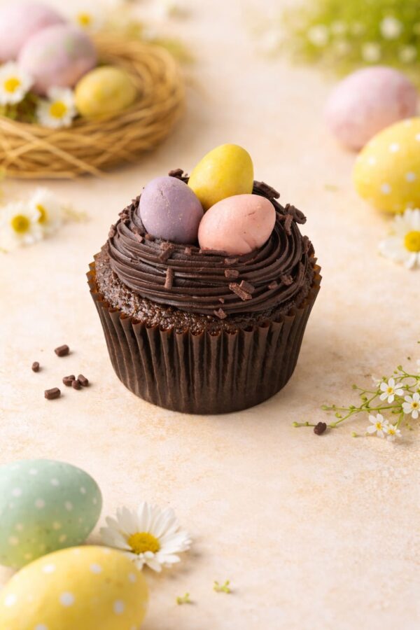 Chocolate Easter Cupcake
