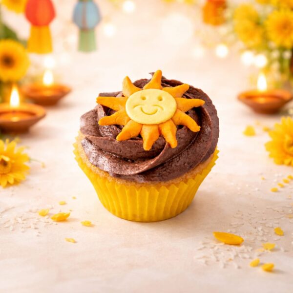 Sunflower Cupcake