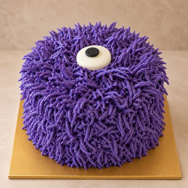 Purple Monster - Whipped Ganache Cake