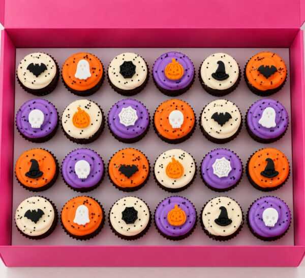 Halloween Mini Cupcakes - Pack of 24