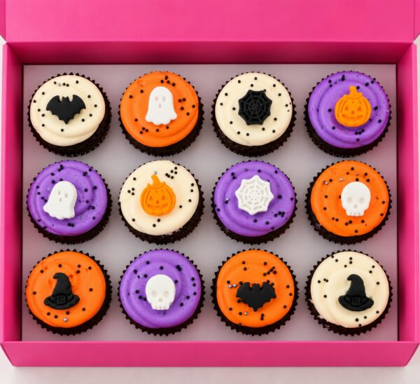 Halloween Mini Cupcakes - Pack of 12