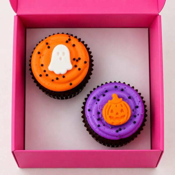 Halloween Mini Cupcakes - Pack of 2